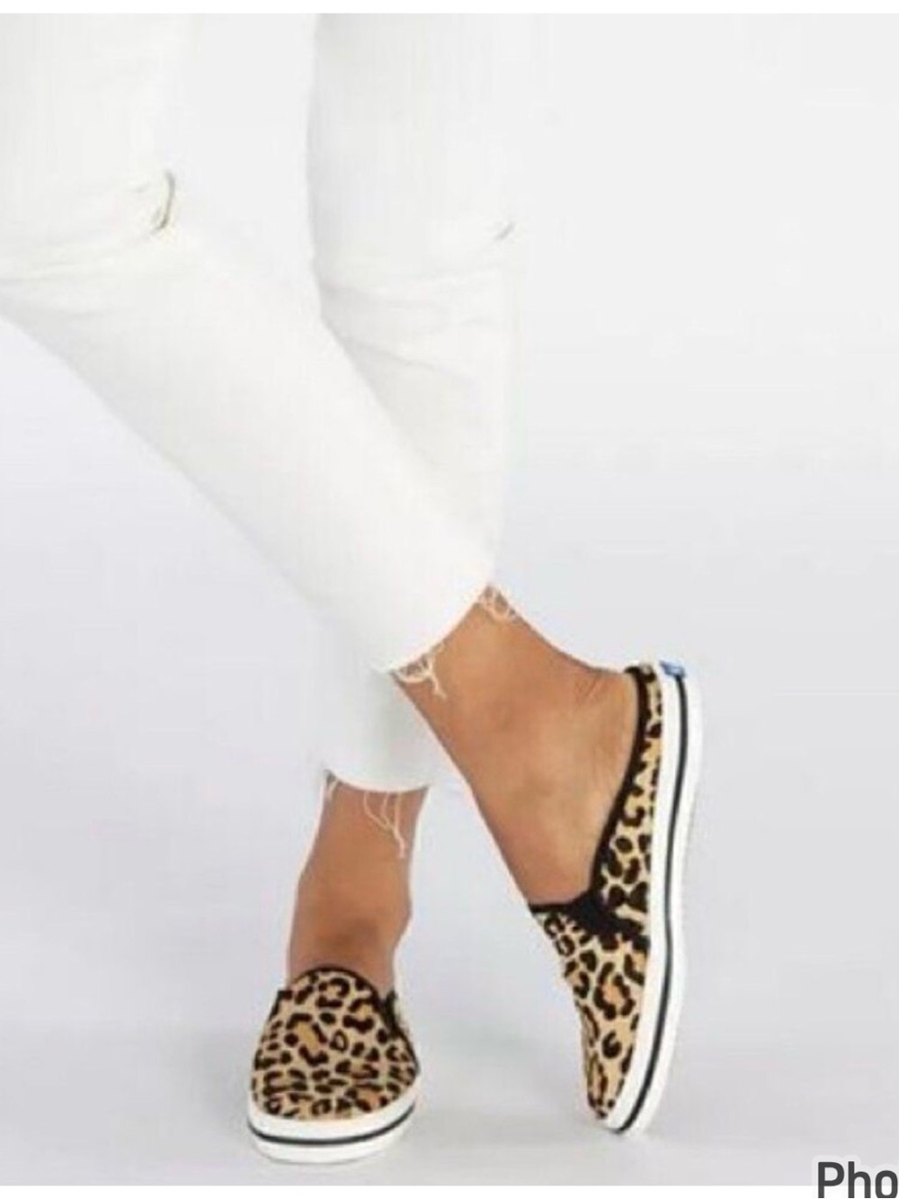 KEDS for Kate Spade Hair Calf Mules 8